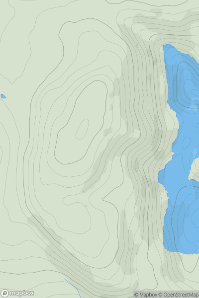 Thumbnail image for Watch Hill [South West England] [SW975543] showing contour plot for surrounding peak